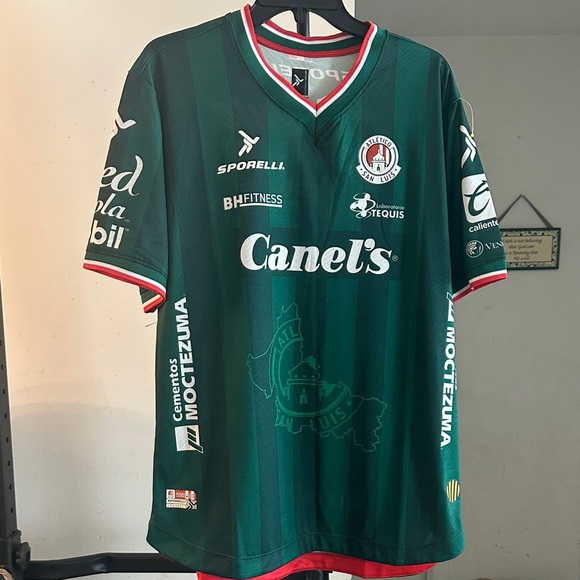 Sporelli Green Soccer Jersey - Picture 1 of 5